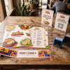 Combo mesa llena restaurantes - Artes Gráficas Amiga