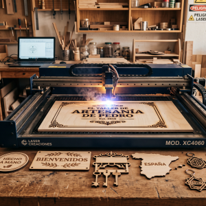Corte grabado laser a medida - Artes Gráficas Amiga