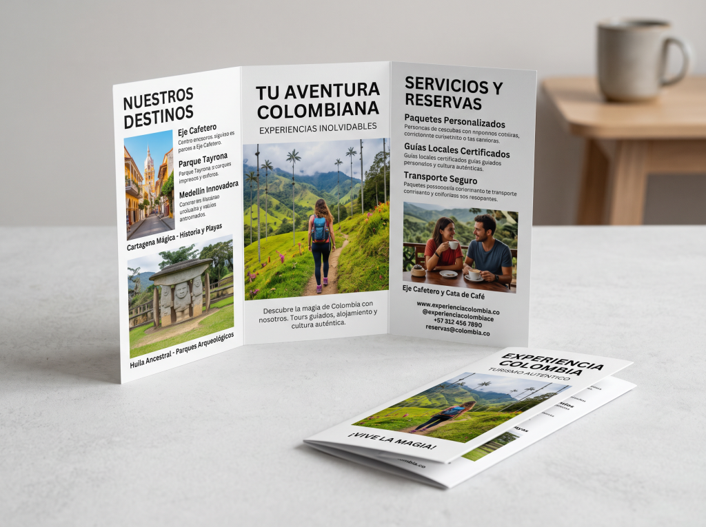 Plegables y brochures