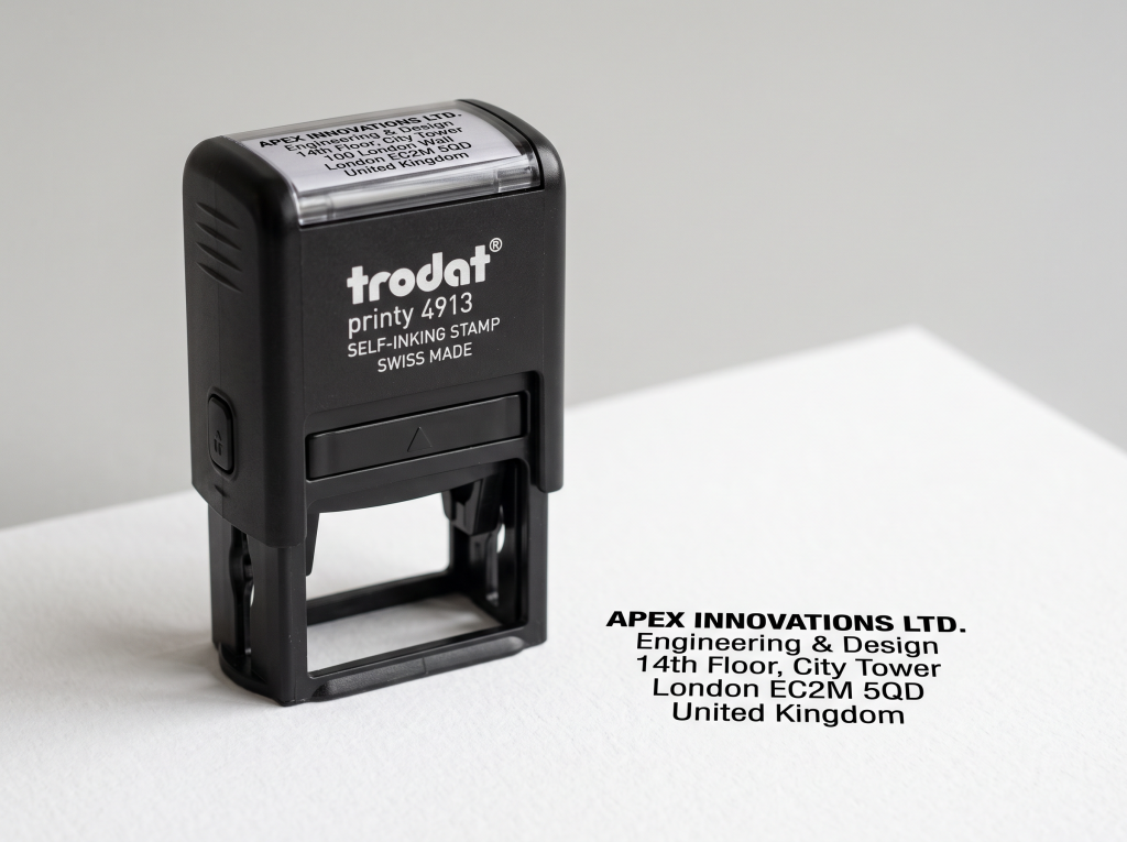 Sello automático Trodat 4912 (47×18 mm)