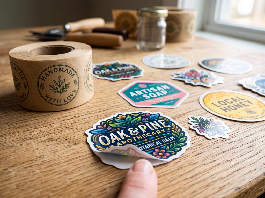 Stickers y etiquetas