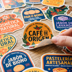 Stickers troquelados 9×5 - Artes Gráficas Amiga