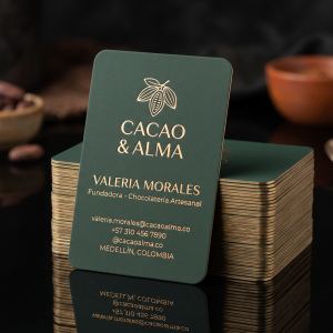 Tarjetas mate 2 caras - Artes Gráficas Amiga